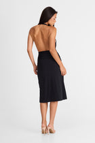 Camille Midi Dress Black