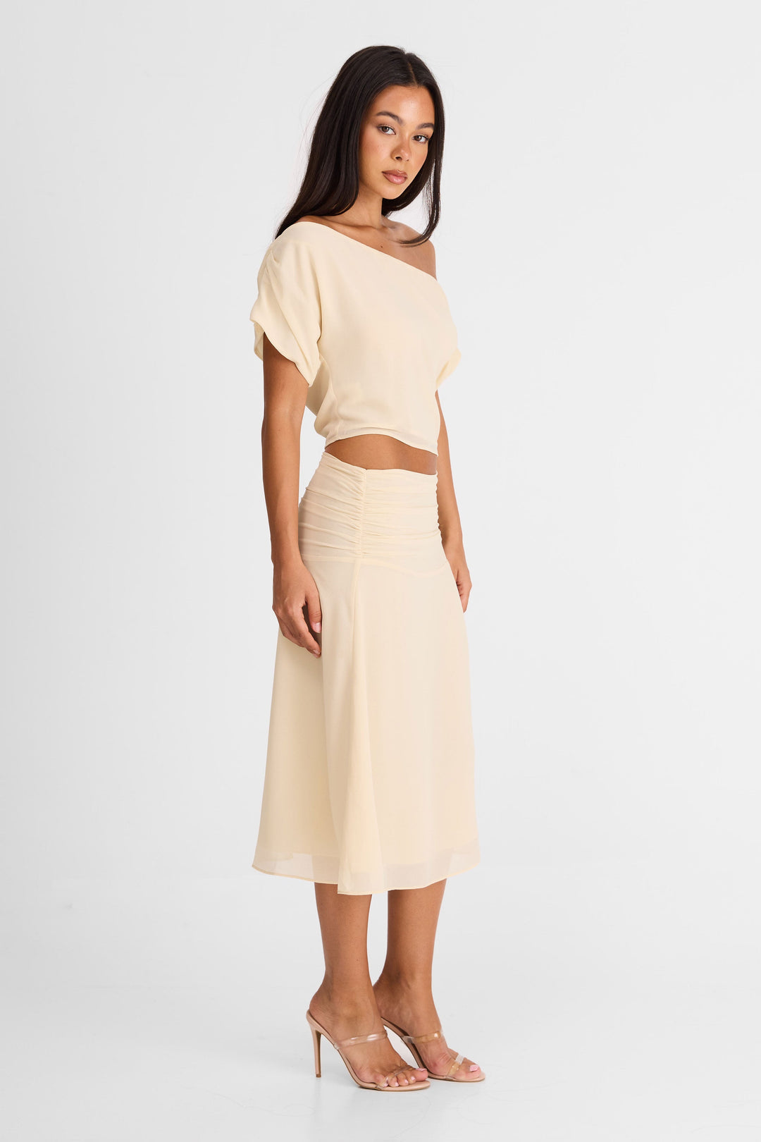 Margot Midi Skirt Butter
