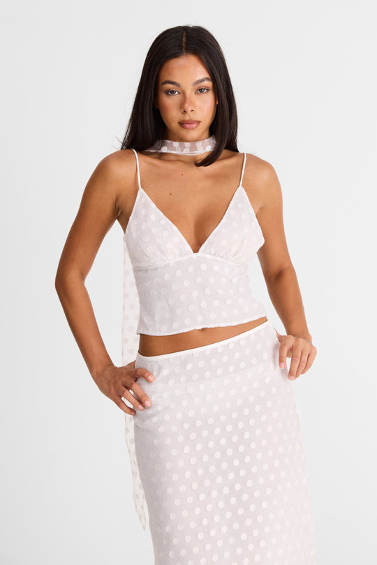 Minnie Top White