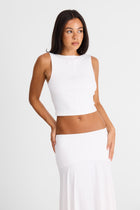 Talia Top White