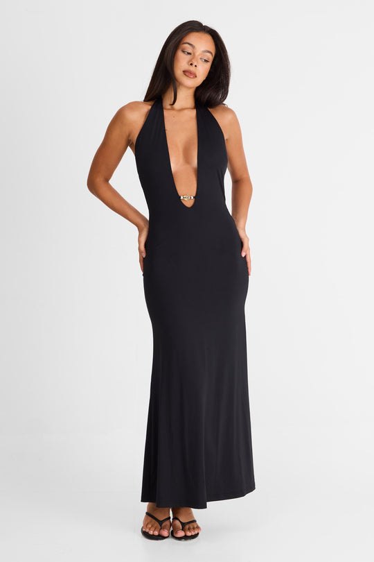 Solene Maxi Dress Black