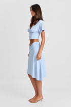 Winnie Midi Skirt Blue