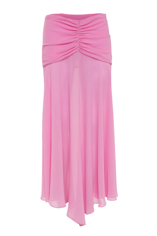 Sage Maxi Skirt Pink