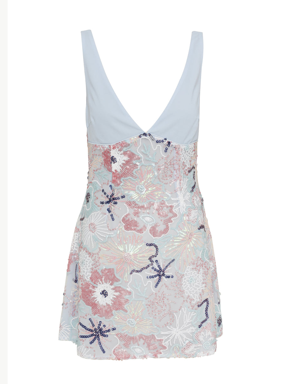 Atlas Mini Dress Blue