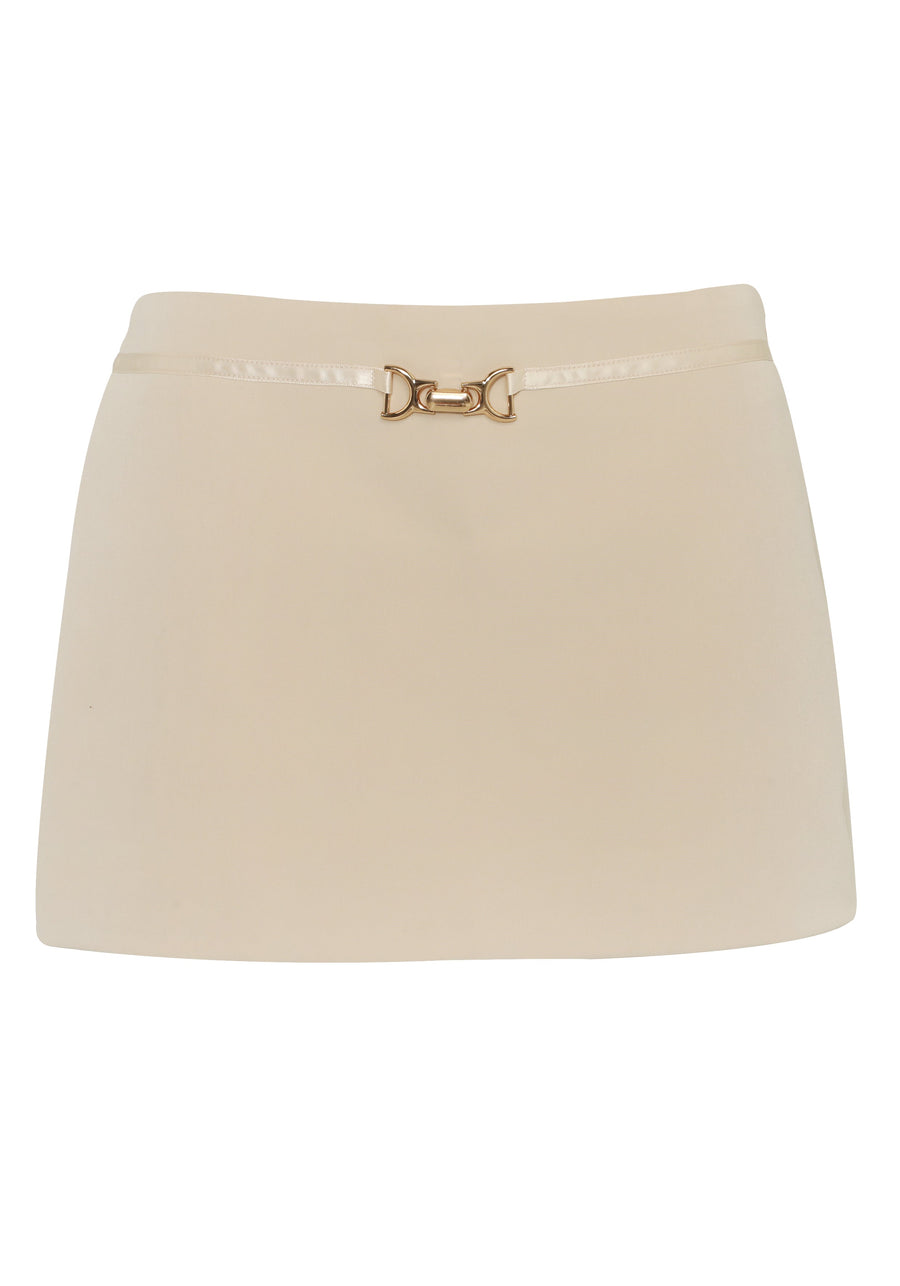 Zhara Mini Skirt Natural