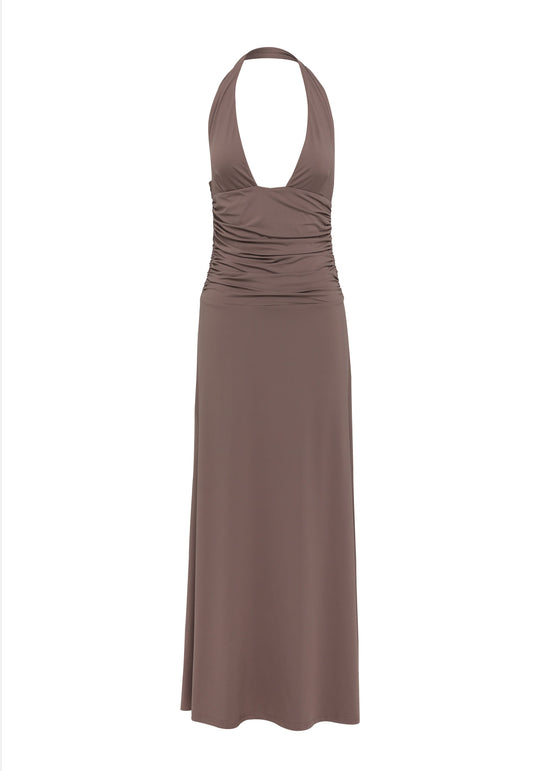 Ivy Maxi Dress Mushroom