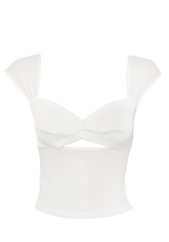 Anastasia Top White