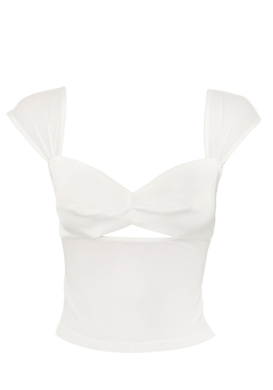 Anastasia Top White