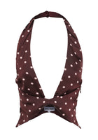 Cici Top Pink Polkadot