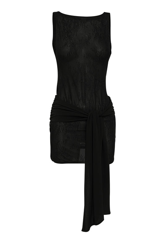 Belladonna Mini Dress Black