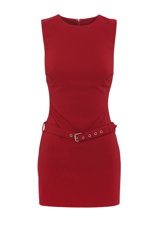 Wynonna Mini Dress Red