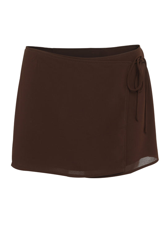Victoria Mini Skirt Chocolate