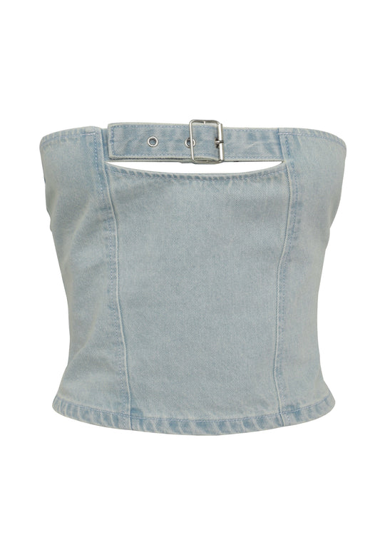Ebony Bustier Blue