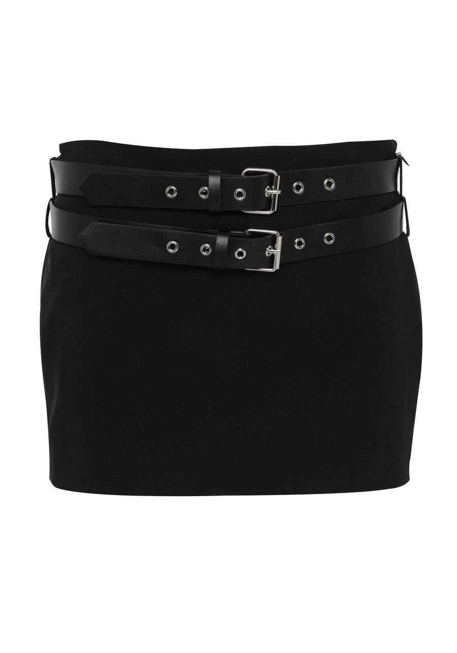 Wynonna Mini Skirt Black