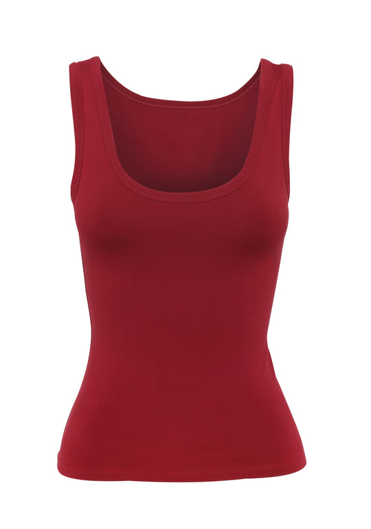 Pippa Reversible Tank Red
