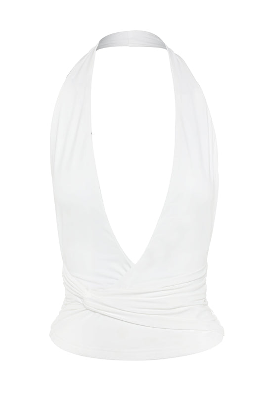 Liliane Top White