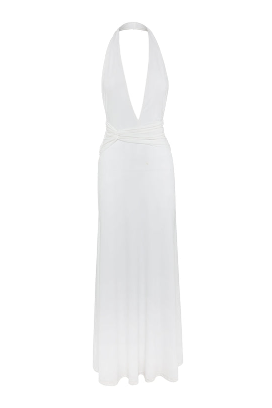 Antoinette Maxi Dress White