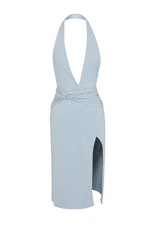 Camille Midi Dress Blue