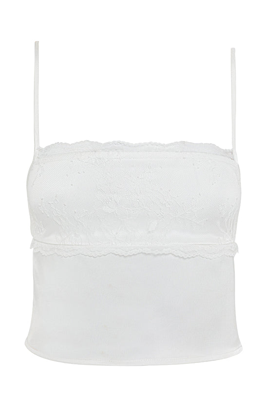 Fleur Top White