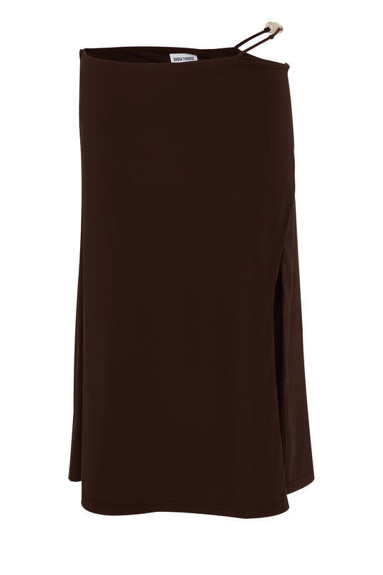Hazel Midi Skirt Chocolate