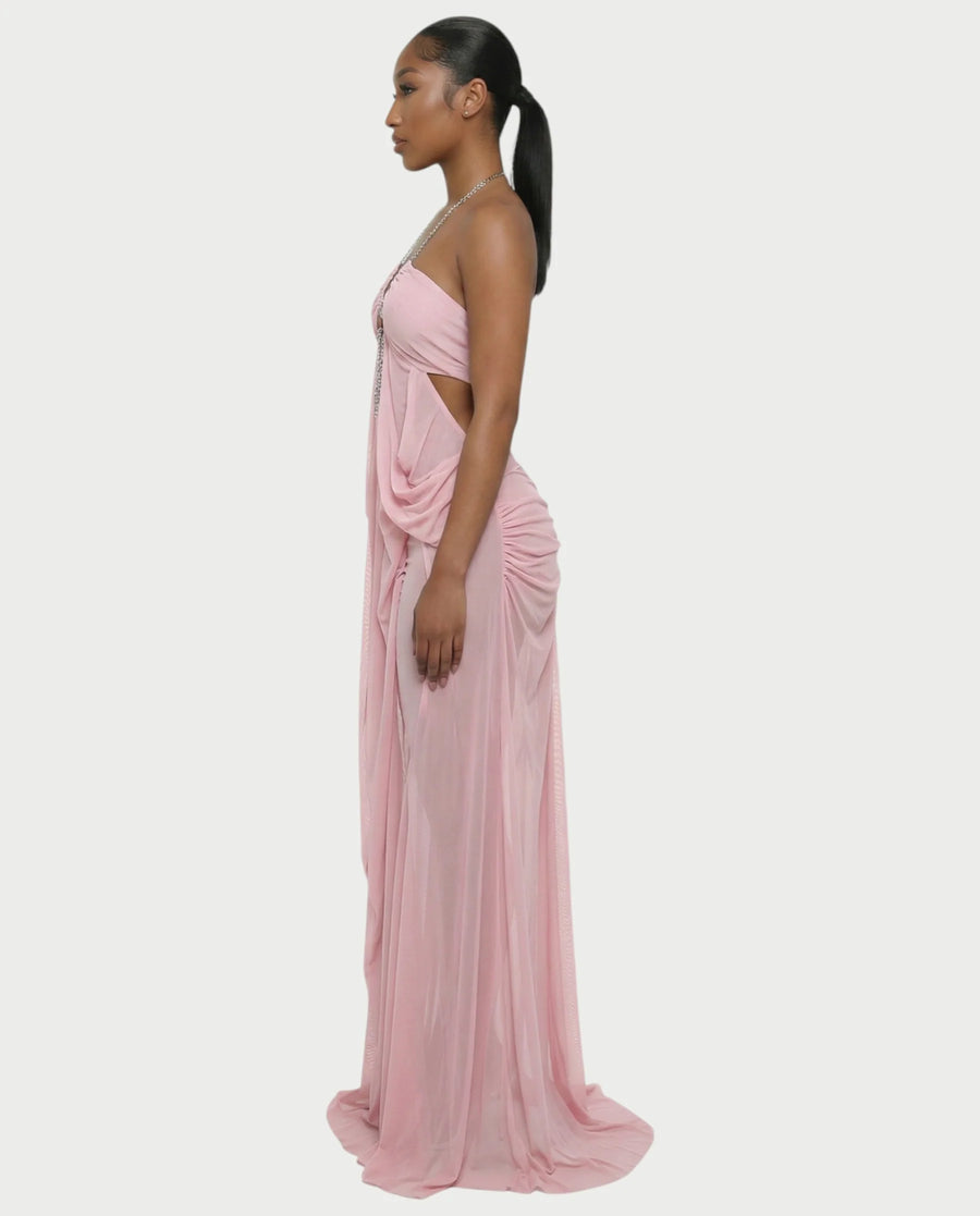 AULA Halter Maxi Dress
