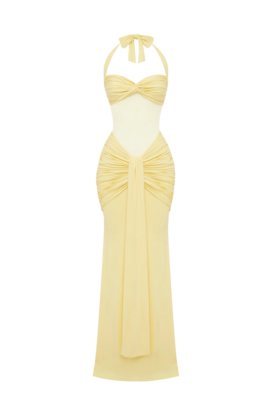 APZA Halter Maxi Dress
