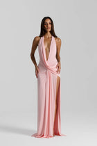 ATZA Halter Maxi Dress