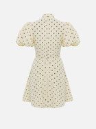 AVJA Puff-Sleeve Mini Dress