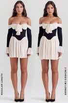 AMHA Lace Off-Shoulder Mini Dress