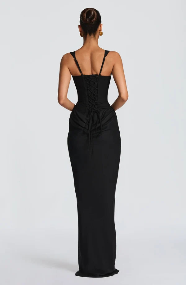 ASSA Off-Shoulder Maxi Dress