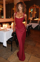 ASSA Off-Shoulder Maxi Dress