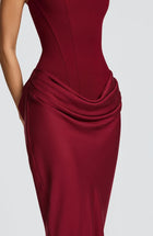 ASSA Off-Shoulder Maxi Dress