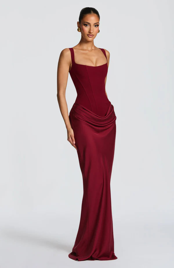 ASSA Off-Shoulder Maxi Dress