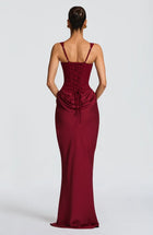 ASSA Off-Shoulder Maxi Dress