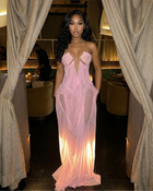 AULA Halter Maxi Dress