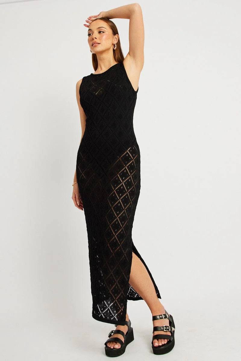 ADEL Knit Maxi Dress