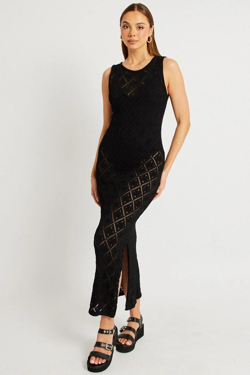 ADEL Knit Maxi Dress