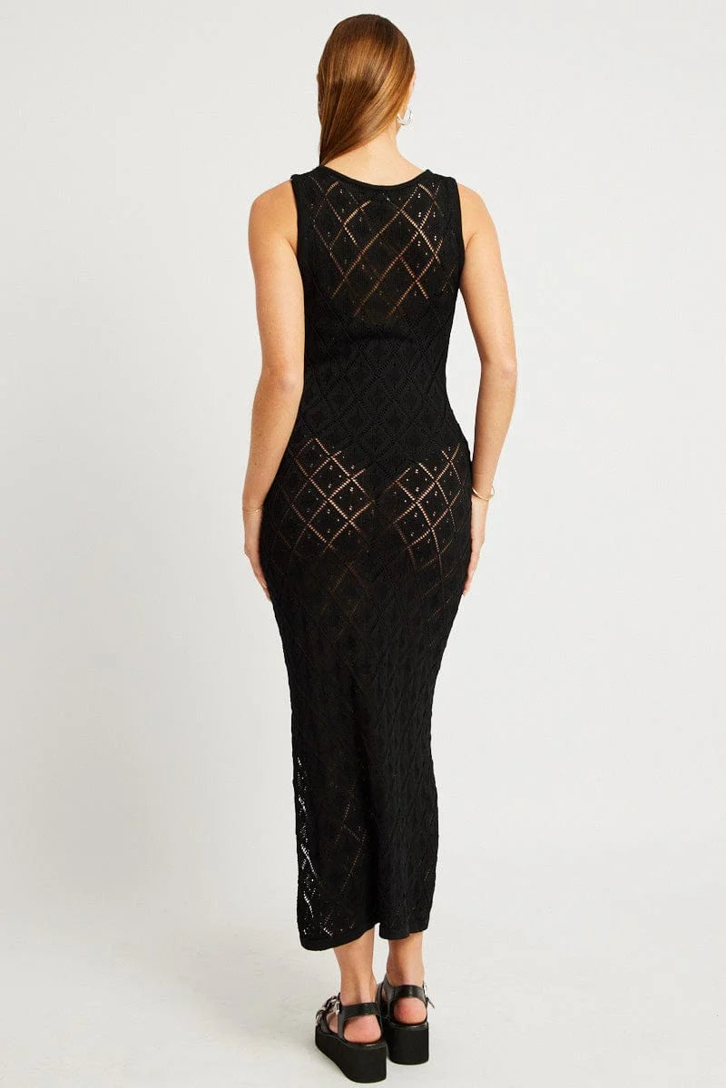 ADEL Knit Maxi Dress