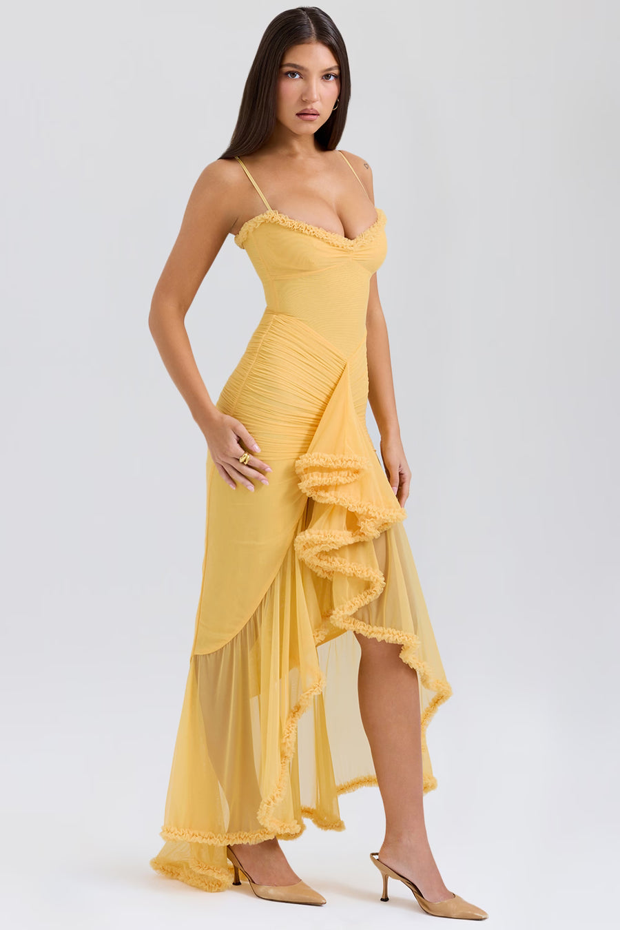 ANMA Backless Maxi Dress