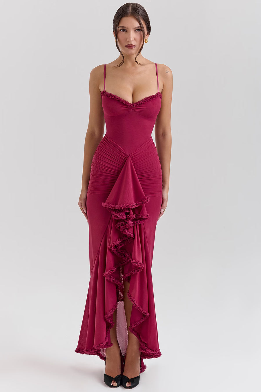 ANMA Backless Maxi Dress