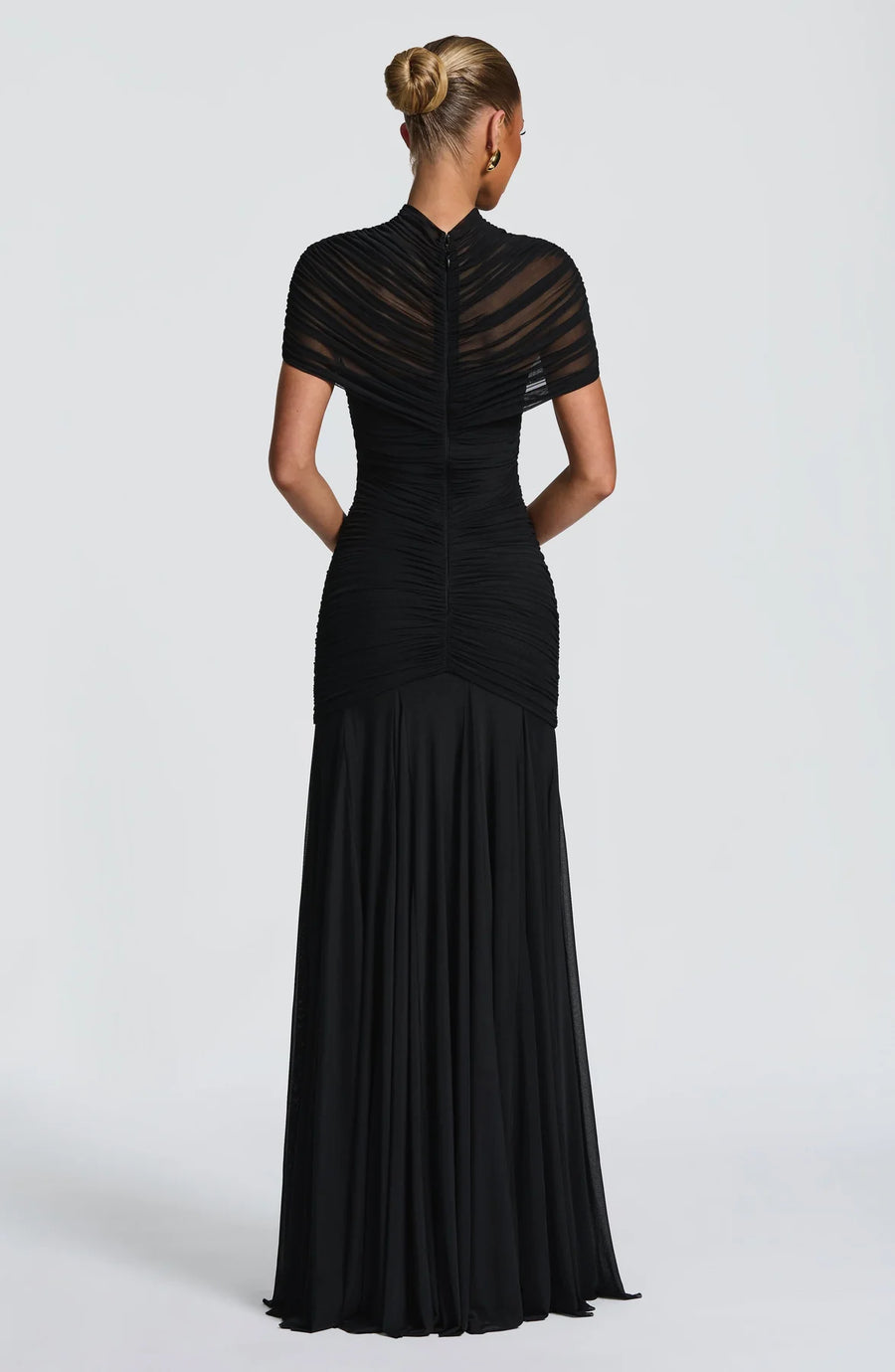 AROA Ruched Maxi Dress