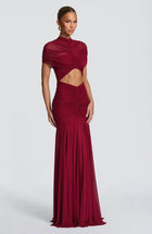 AROA Ruched Maxi Dress