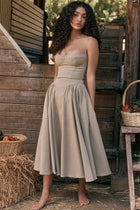 AOEA Backless Midi Dress