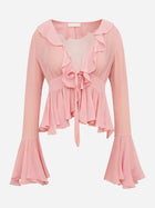 AVIA Lace Flare Top