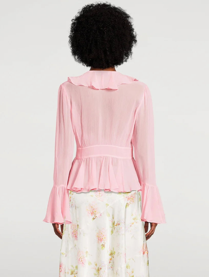 AVIA Lace Flare Top