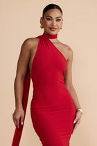AOSA Backless Maxi Dress