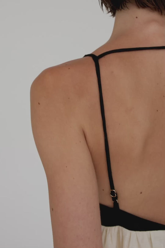 AMYA Backless Maxi Dress