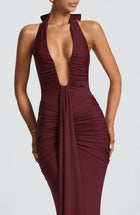 AUUA Halter Maxi Dress
