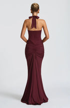 AUUA Halter Maxi Dress