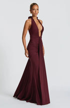 AUUA Halter Maxi Dress